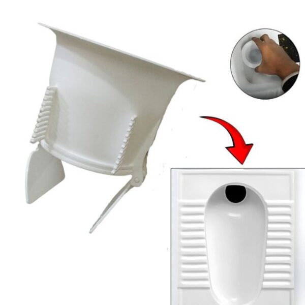 Universal Toilet Drain Cover Cap – Blocks Odors & Insects for a Fresher Bathroom