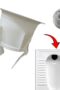 Universal Toilet Drain Cover Cap – Blocks Odors & Insects for a Fresher Bathroom